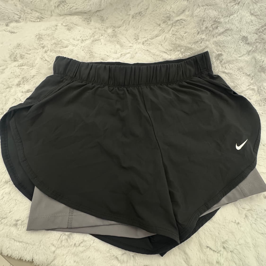 나이키 블랙 그레이 히든포켓 플렉스 투인원 우븐 러닝 팬츠 L 상품이미지1