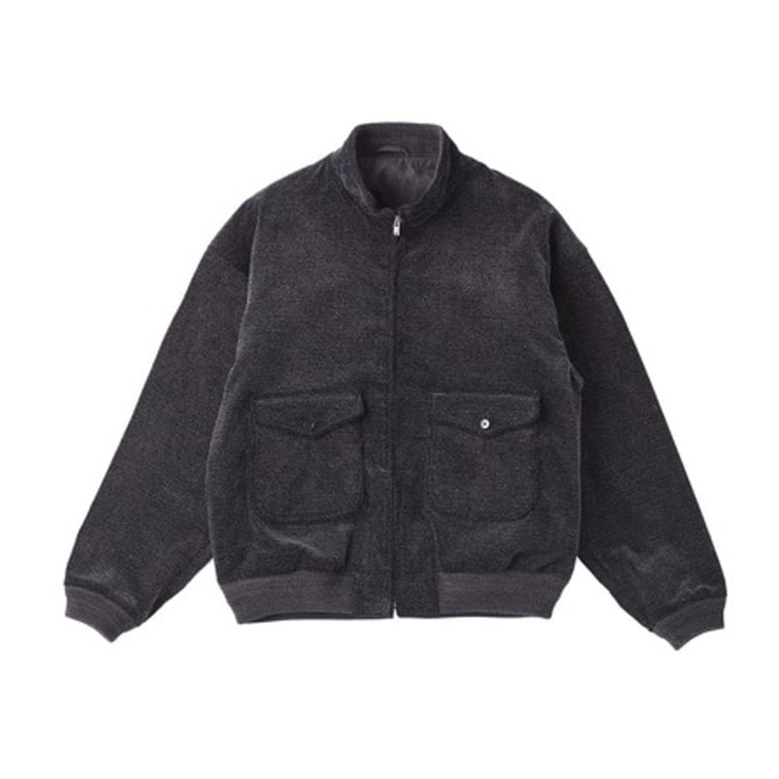 [38]올드조 24FW 프린티드 코듀로이 모터링 자켓 상품이미지1