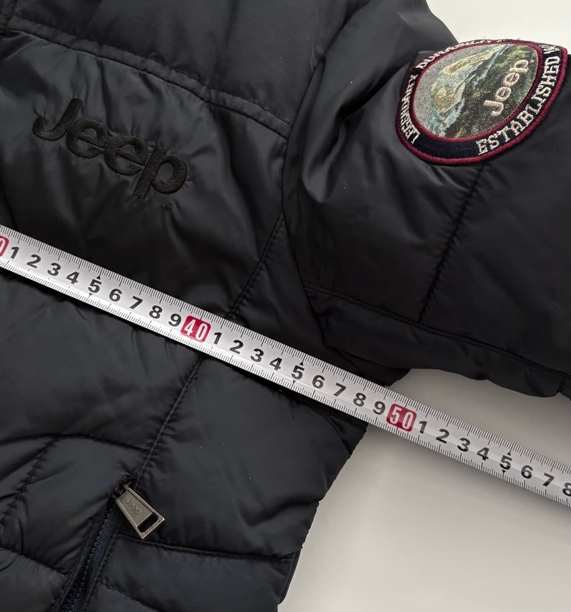 Jeep 지프 네이비 후드 패딩 점퍼 상품이미지9