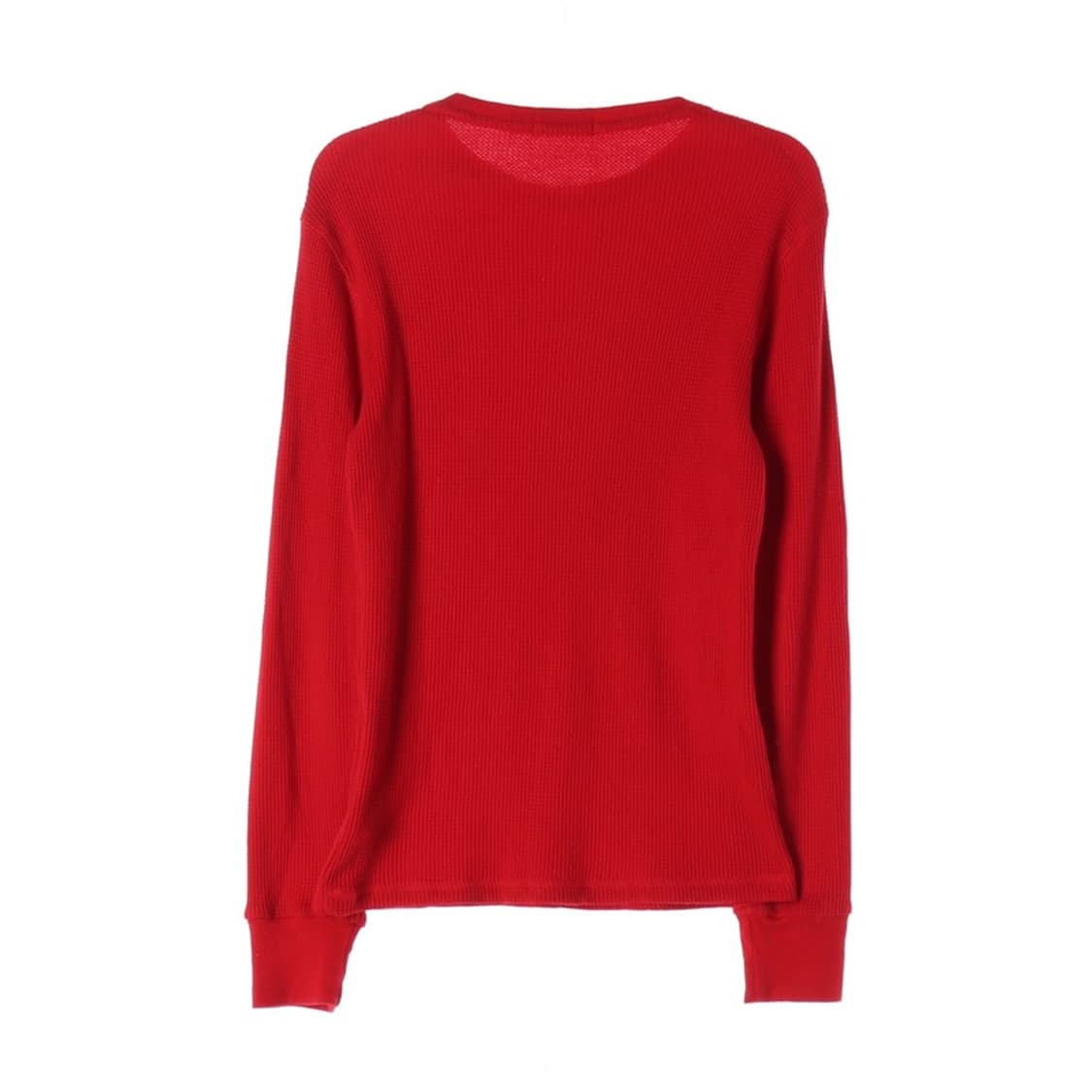 폴로 랄프로렌 레드 포니 와플 니트 서멀 긴팔 티셔츠 M 상품이미지2