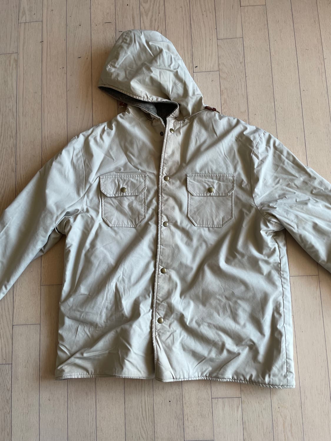 울리치 헤링본 후드자켓 상품이미지2