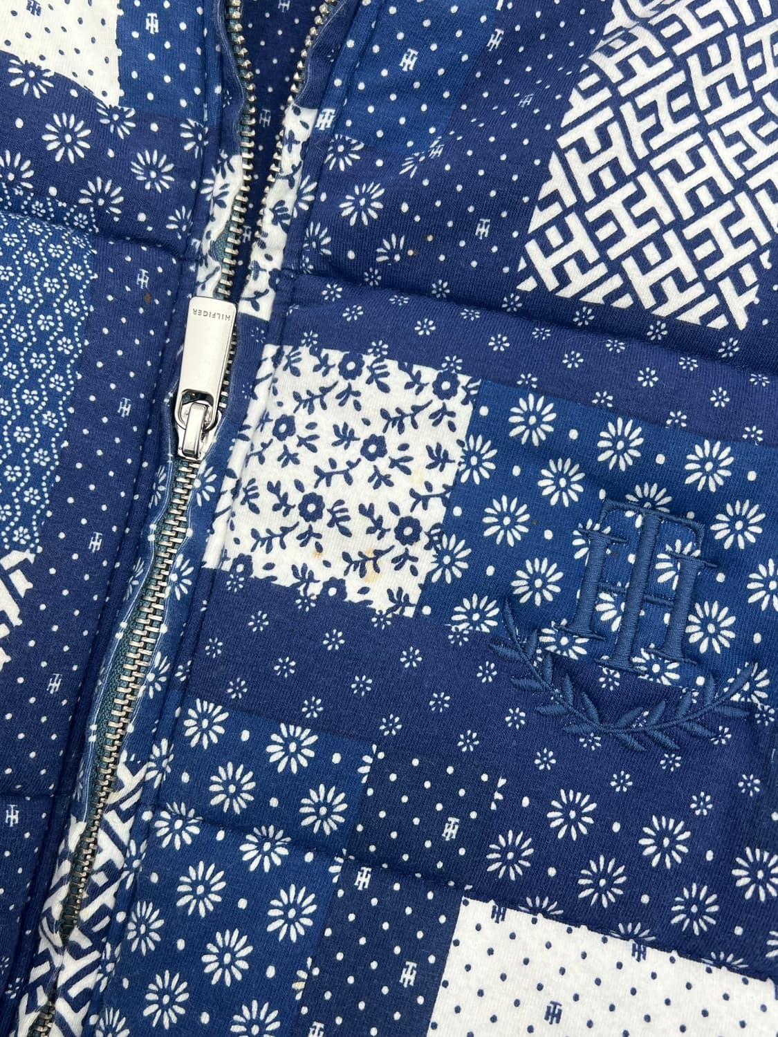 타미힐피거 패이즐리 패턴 패딩 상품이미지7