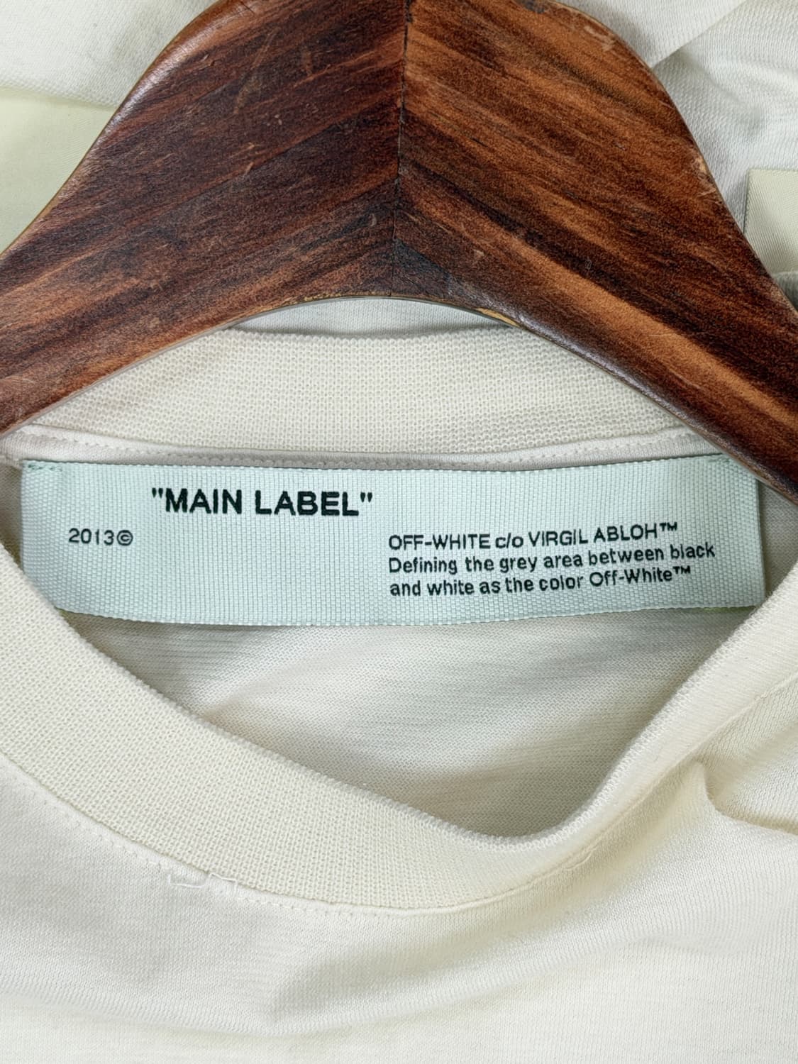 오프화이트 애로우 프린트 반팔 티셔츠 상품이미지6