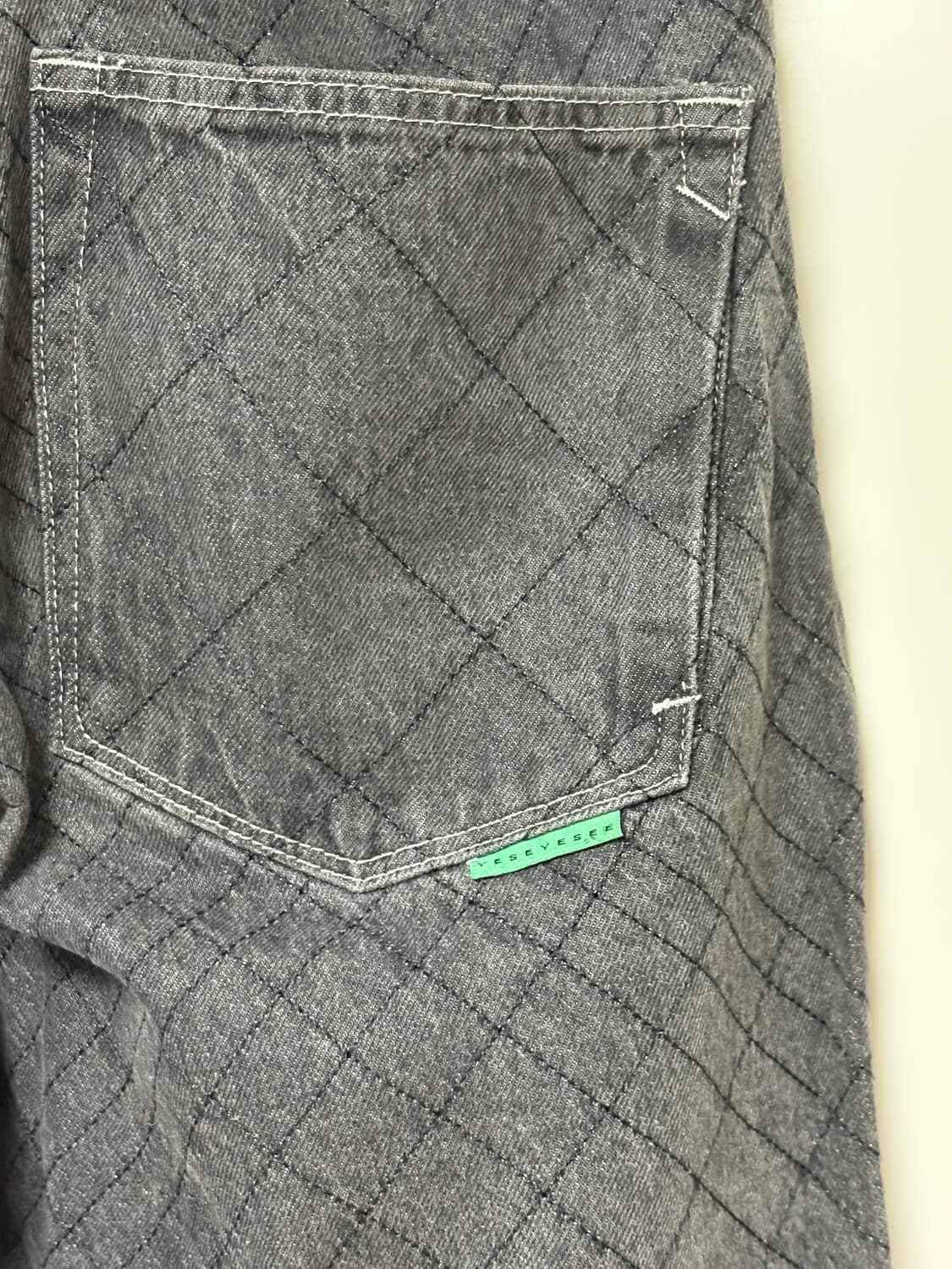 [YES EYES SEE] Net5 블랙 데님 상품이미지5