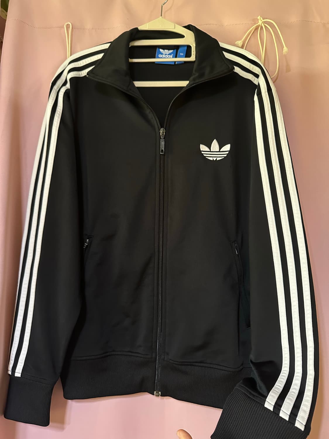 아디다스 져지 아디다스 파이어버드 블랙 불꽃져지 집업 트랙탑 구파이어버드 상품이미지2