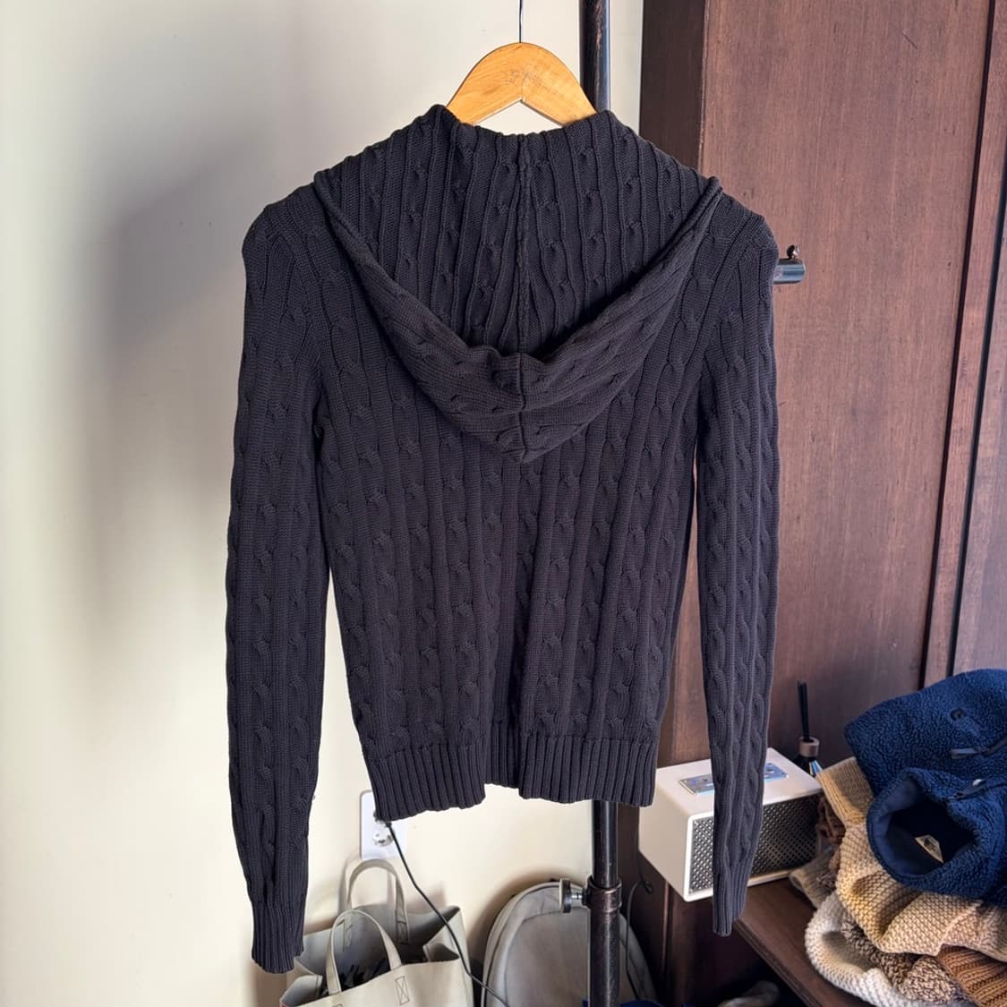 15477 - 폴로 랄프로렌 케이블 니트 후드 집업 상품이미지6