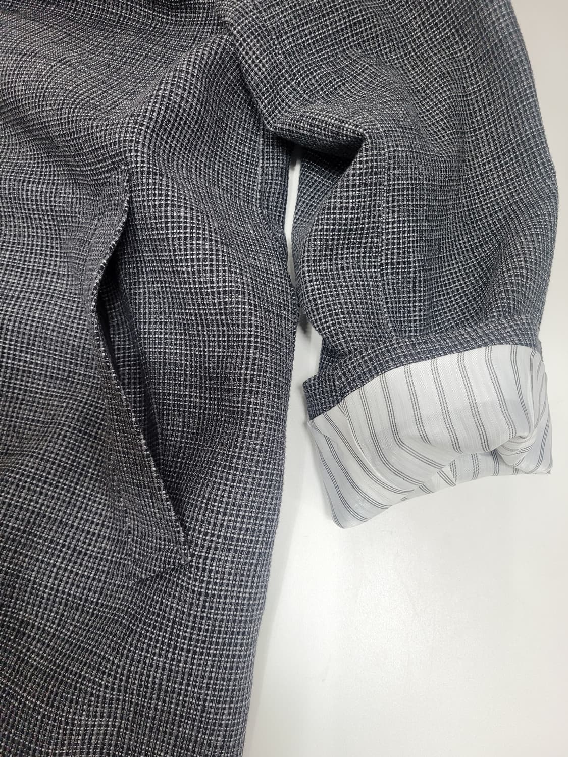 customellow 커스텀멜로우 오버핏 체크 맥코트 / 남 105
 상품이미지5