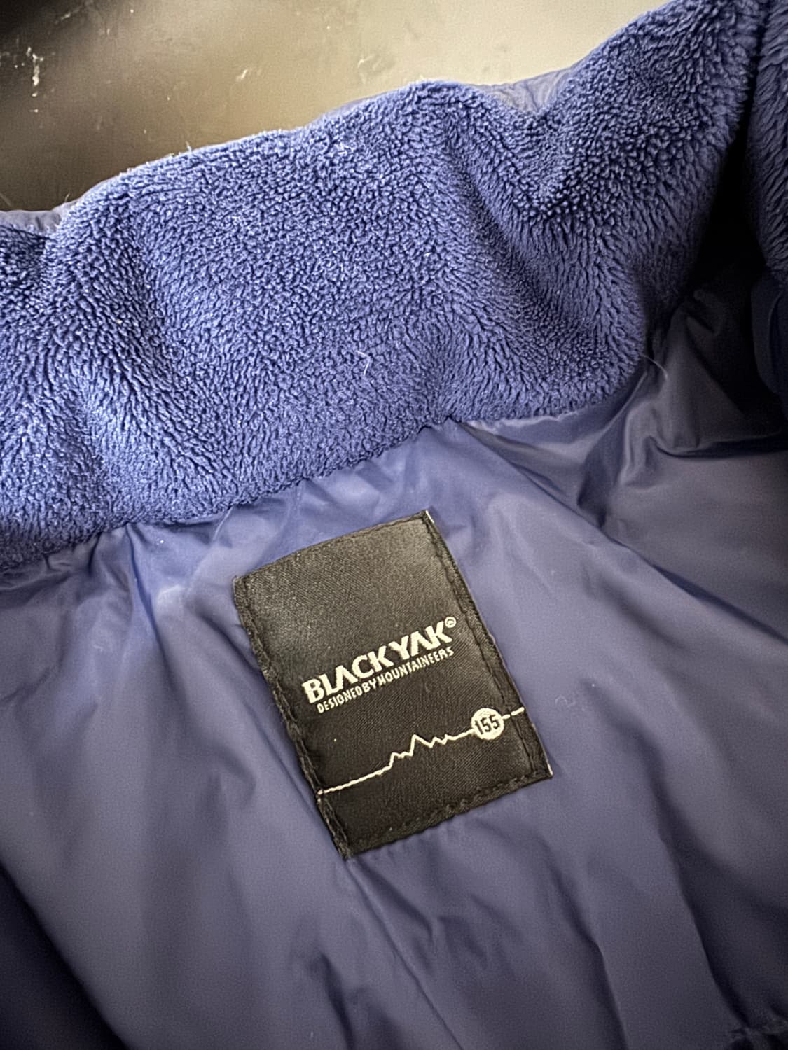 여성 블랙야크 키즈 덕 다운 롱 패딩 네이비 155 상품이미지4