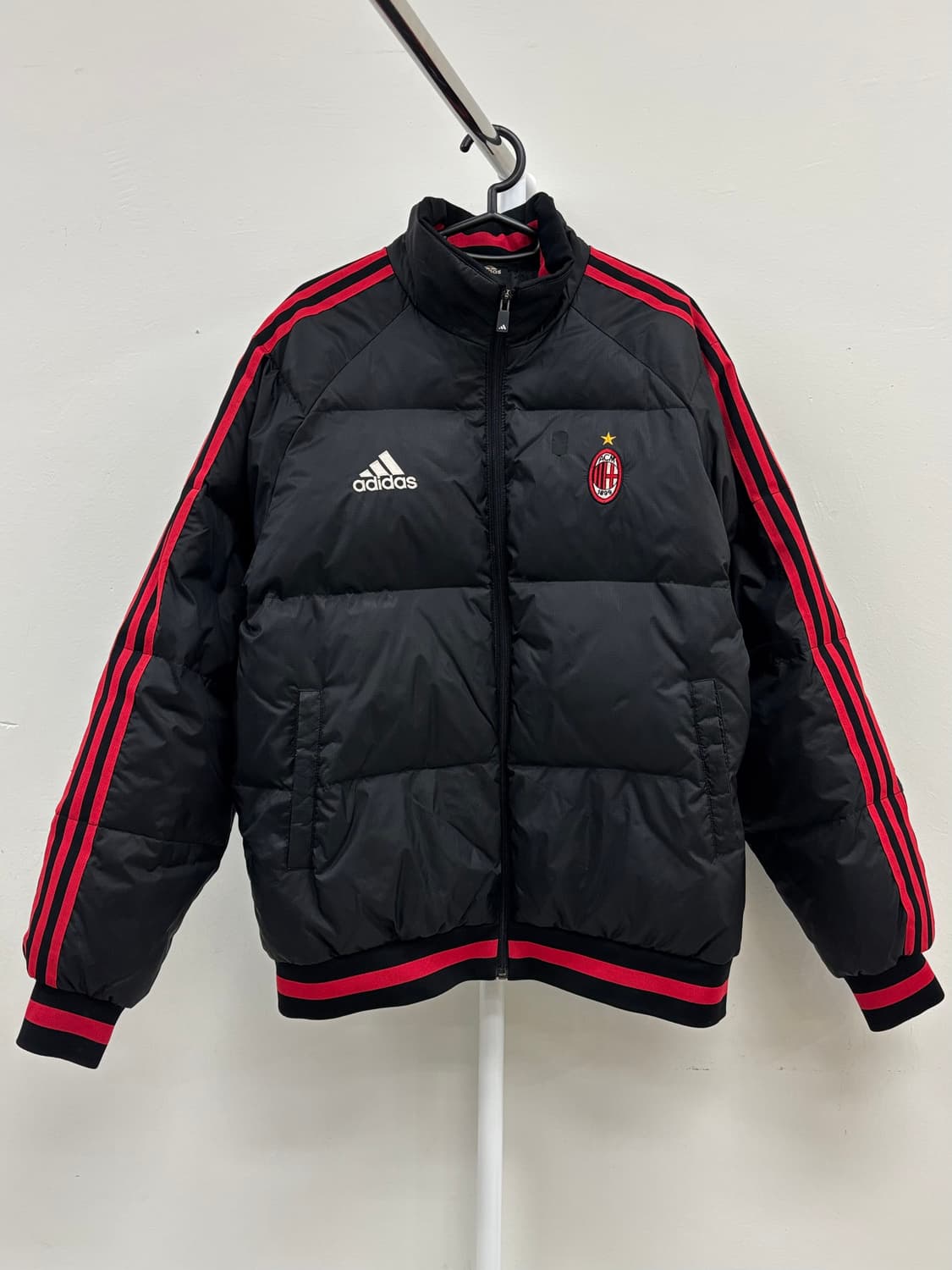 빈티지 아디다스 블랙 덕다운 패딩 점퍼 상품이미지6