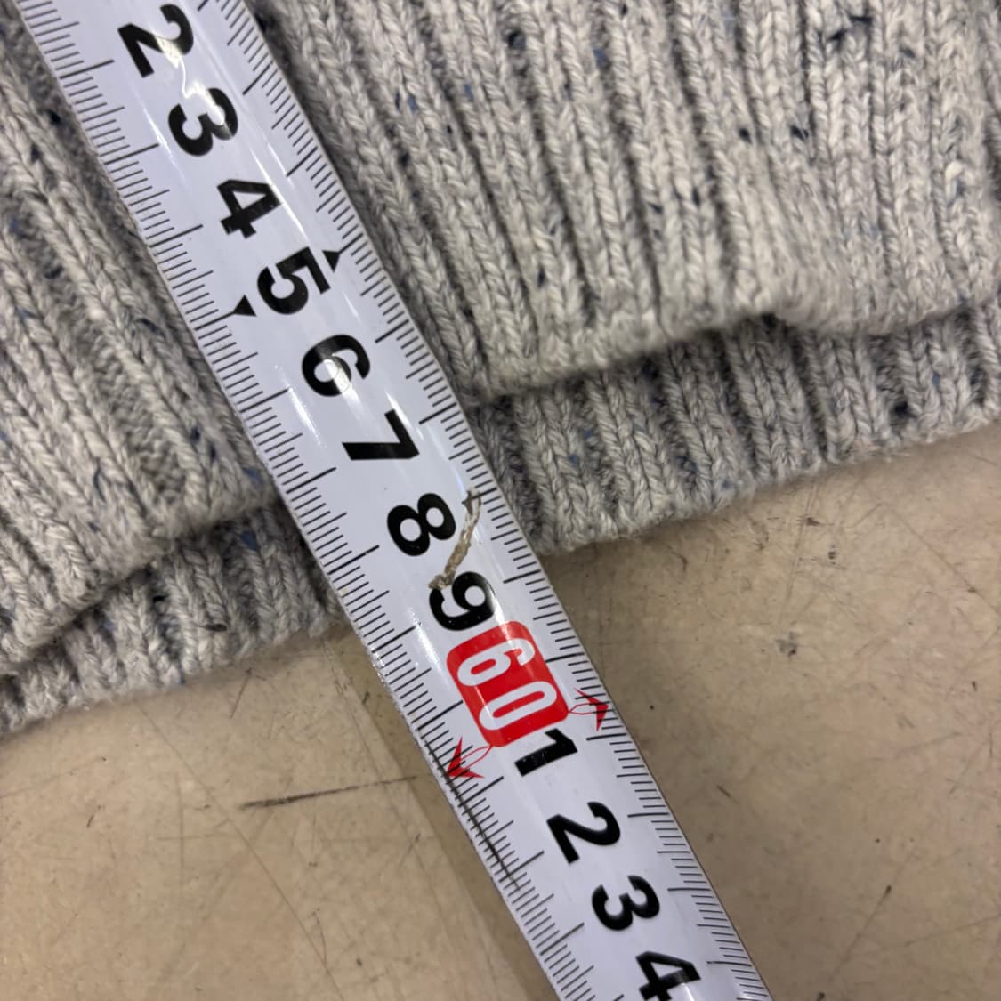 타미힐피거 그레이 케이블 니트 상품이미지4