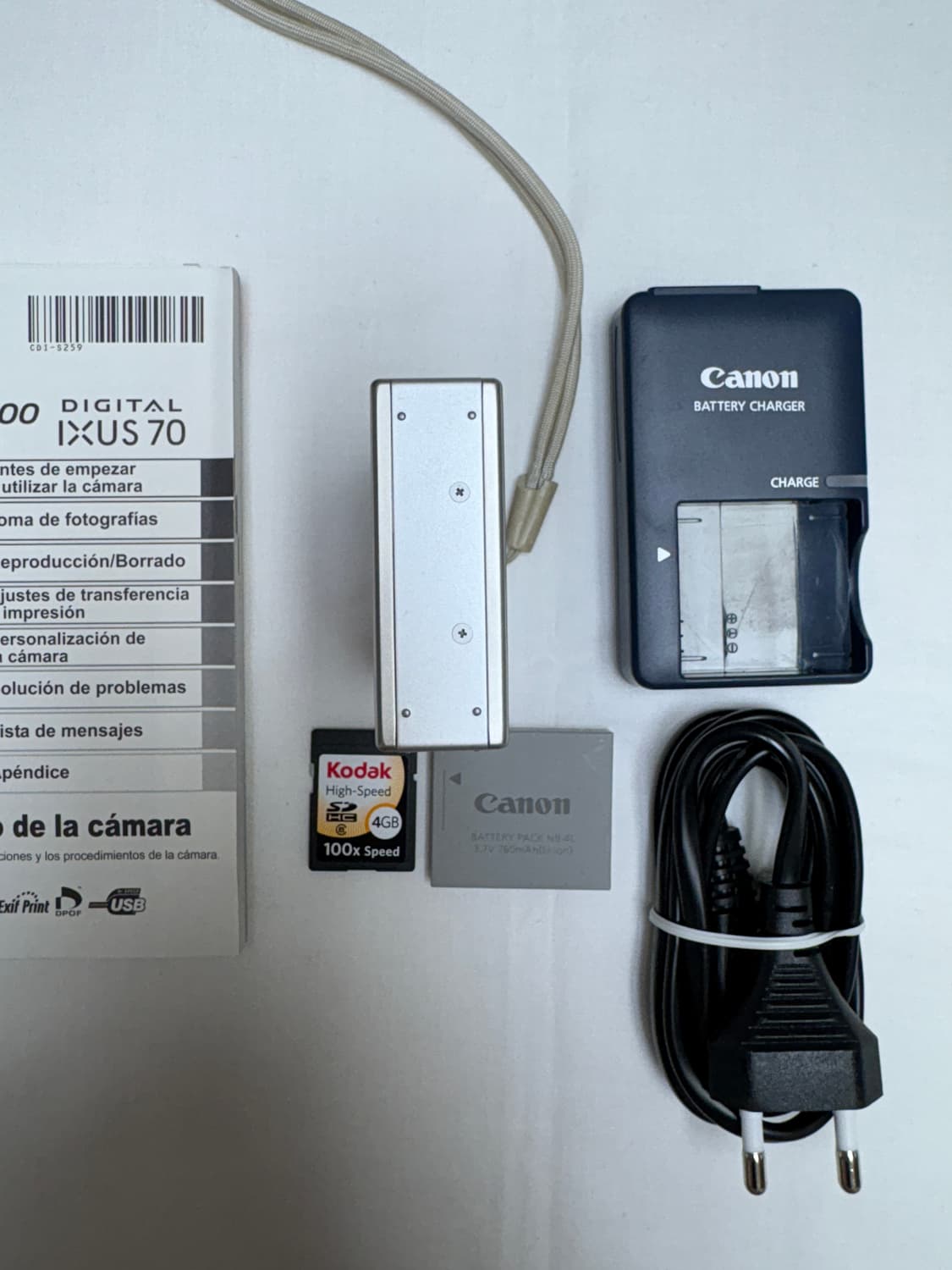 캐논 익서스70(ixus70) 빈티지 카메라 상품이미지4