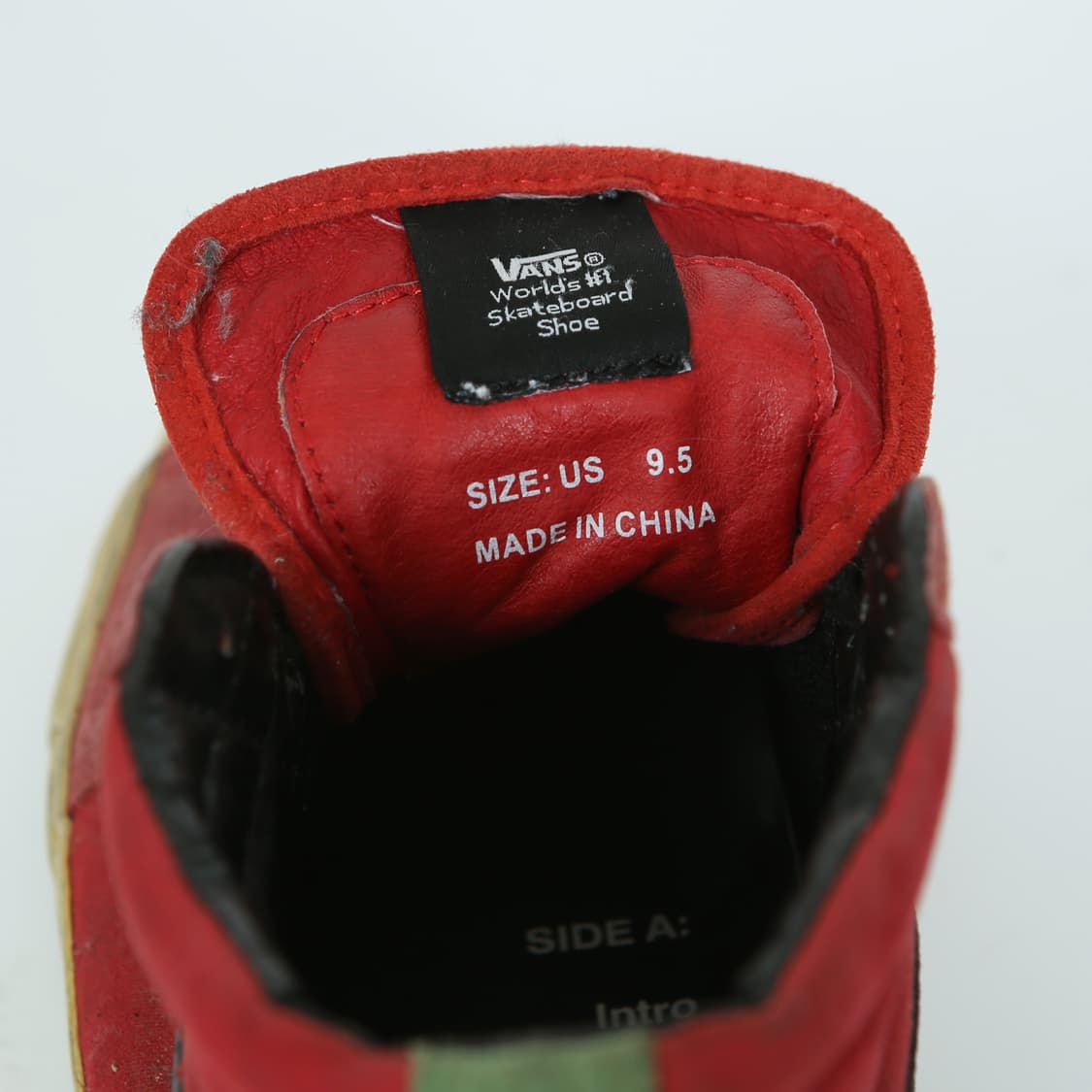 슈프림 x 배드브레인 x 반스 스케이트하이 sk8-hi 상품이미지4