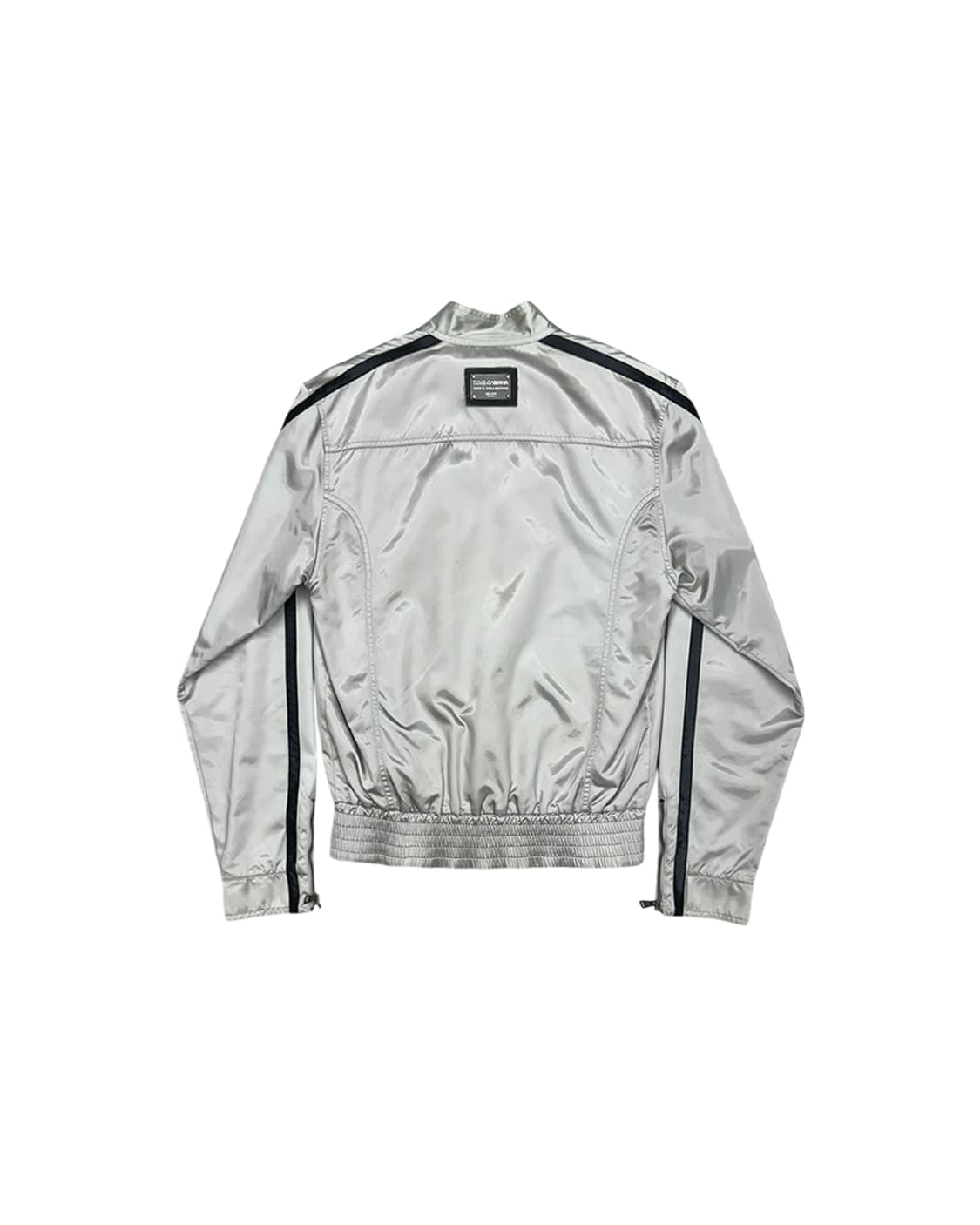 돌체앤가바나 메탈릭 실버 나일론 집업 자켓 상품이미지5