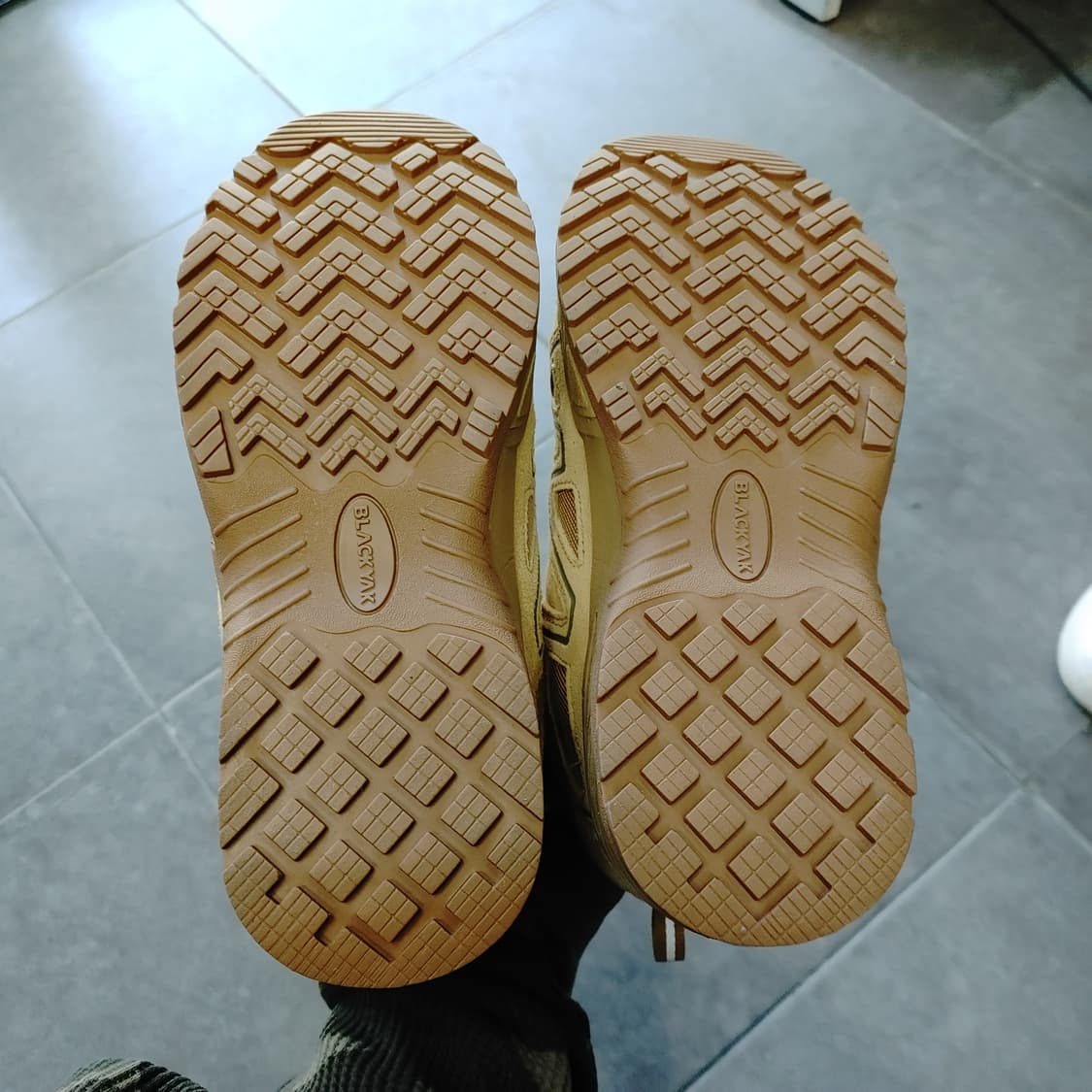 255 블랙야크 남성 세이프티 하이탑 브라운 워커 안전화 상품이미지6