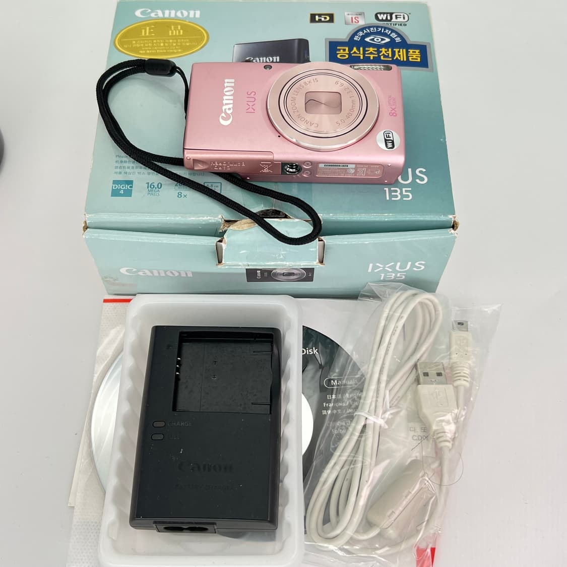 캐논 익서스 Canon IXUS 135 핑크 상품이미지10