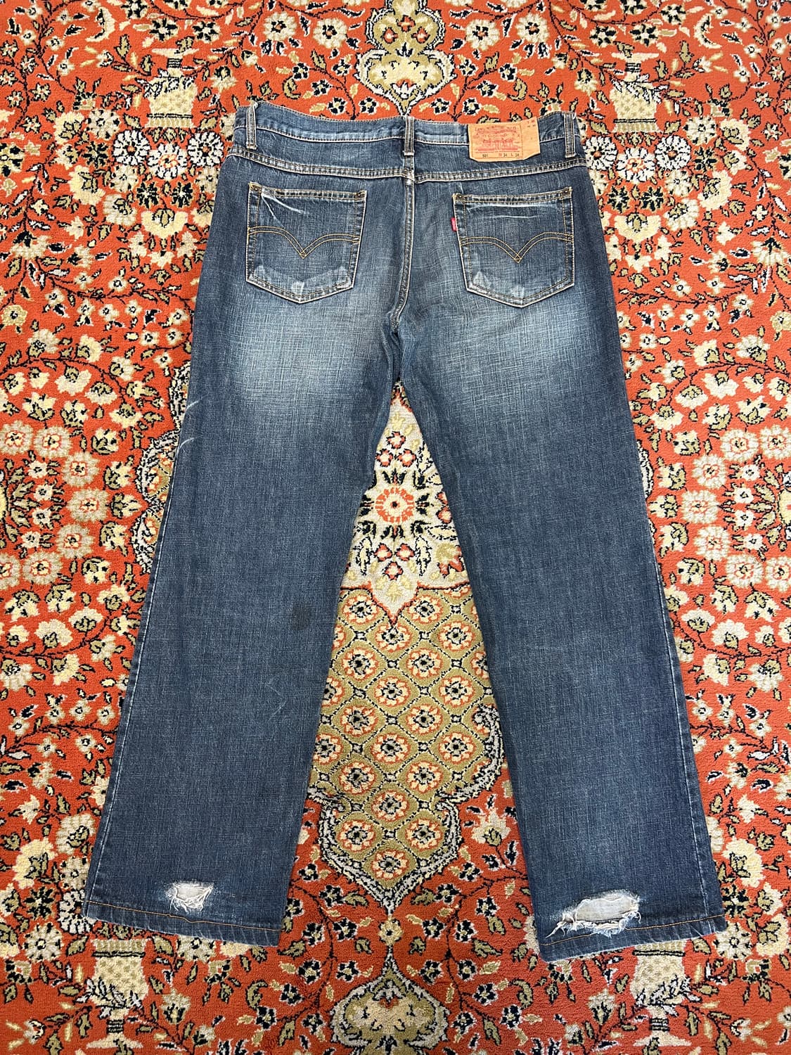 [34] USA LEVIS 리바이스 빈티지 501 데님팬츠 상품이미지4