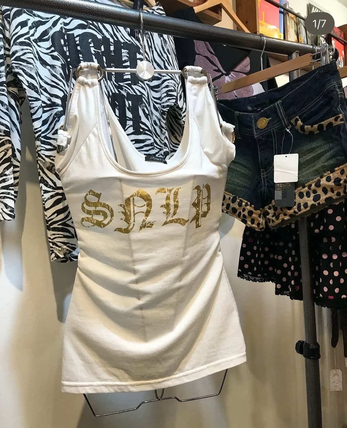 Skinny lip dia 갸루 탑 오네갸루  상품이미지1