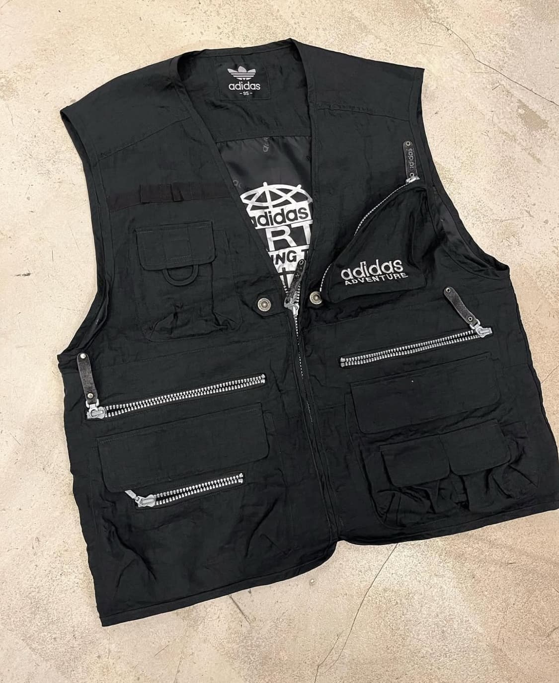 Vtg 90s 아디다스 어드밴쳐 조끼 상품이미지1