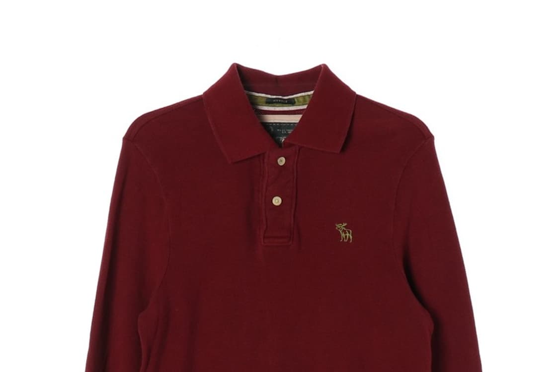 아베크롬비 긴팔 카라티 S 상품이미지3