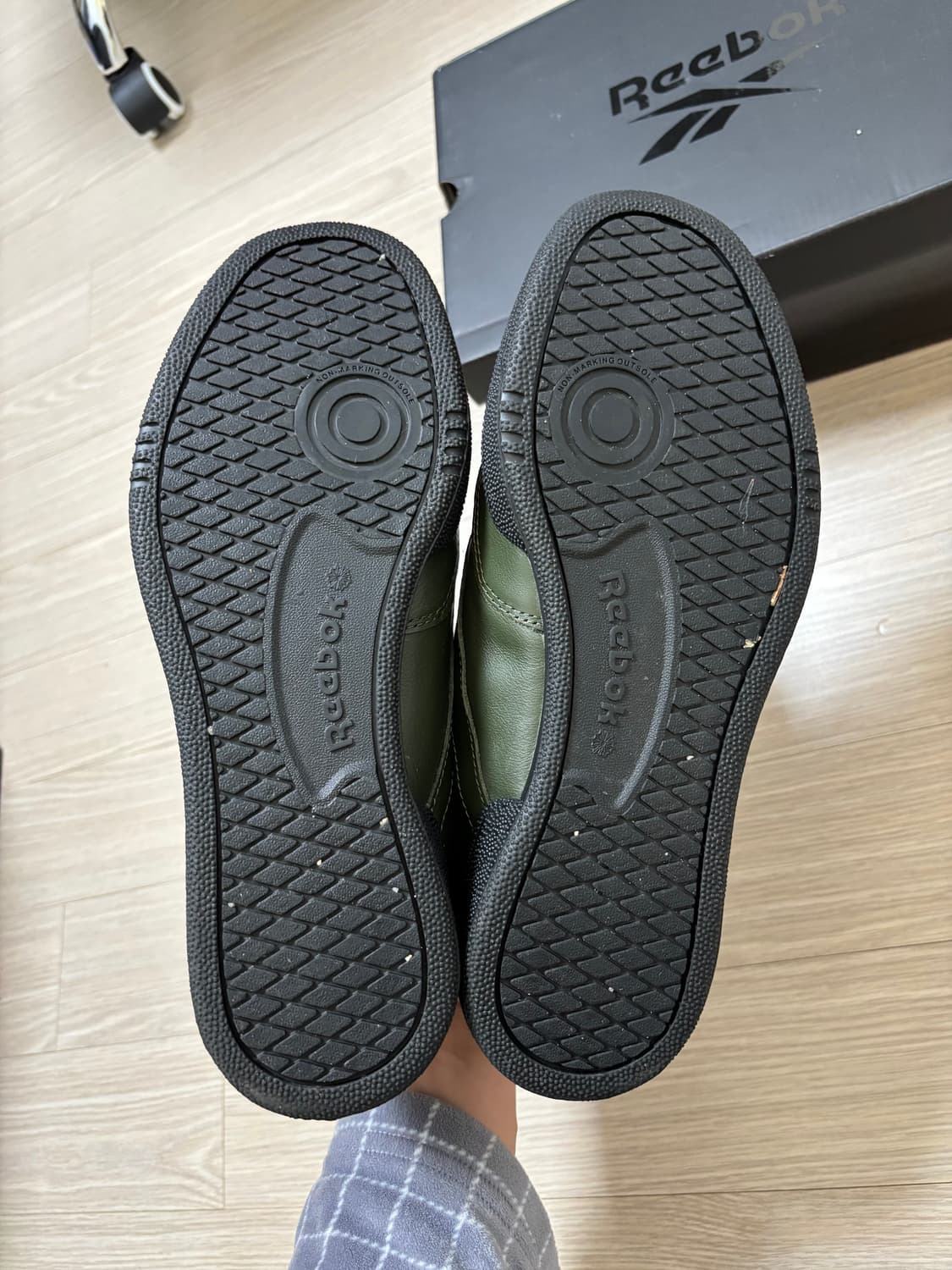 (270) 리복 오베이 클럽씨85 그린 상품이미지6