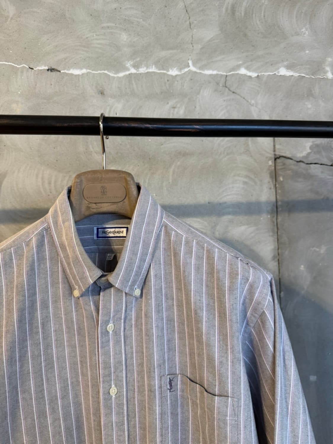 이브생로랑 버튼다운 셔츠 66~77 상품이미지7