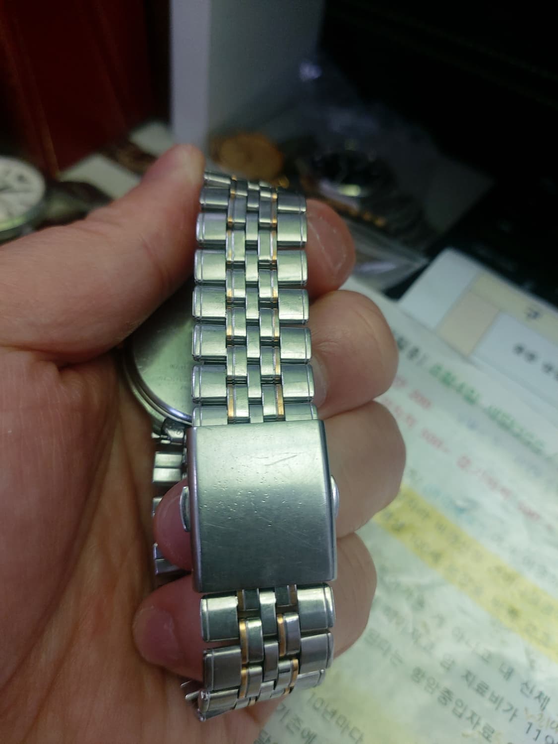 세이코 스피릿 콤비 시계 상품이미지3