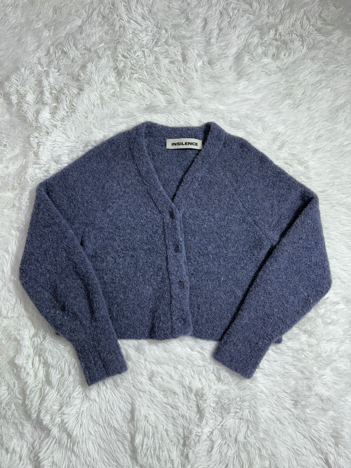 인사일런스 알파카울 크롭 가디건  상품이미지3