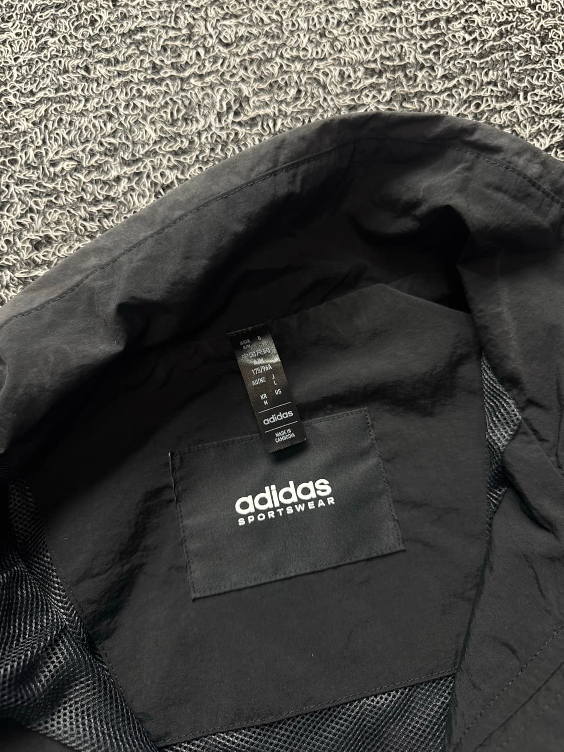 아디다스 빅로고 나일론 우븐 트랙 자켓 1393 상품이미지3