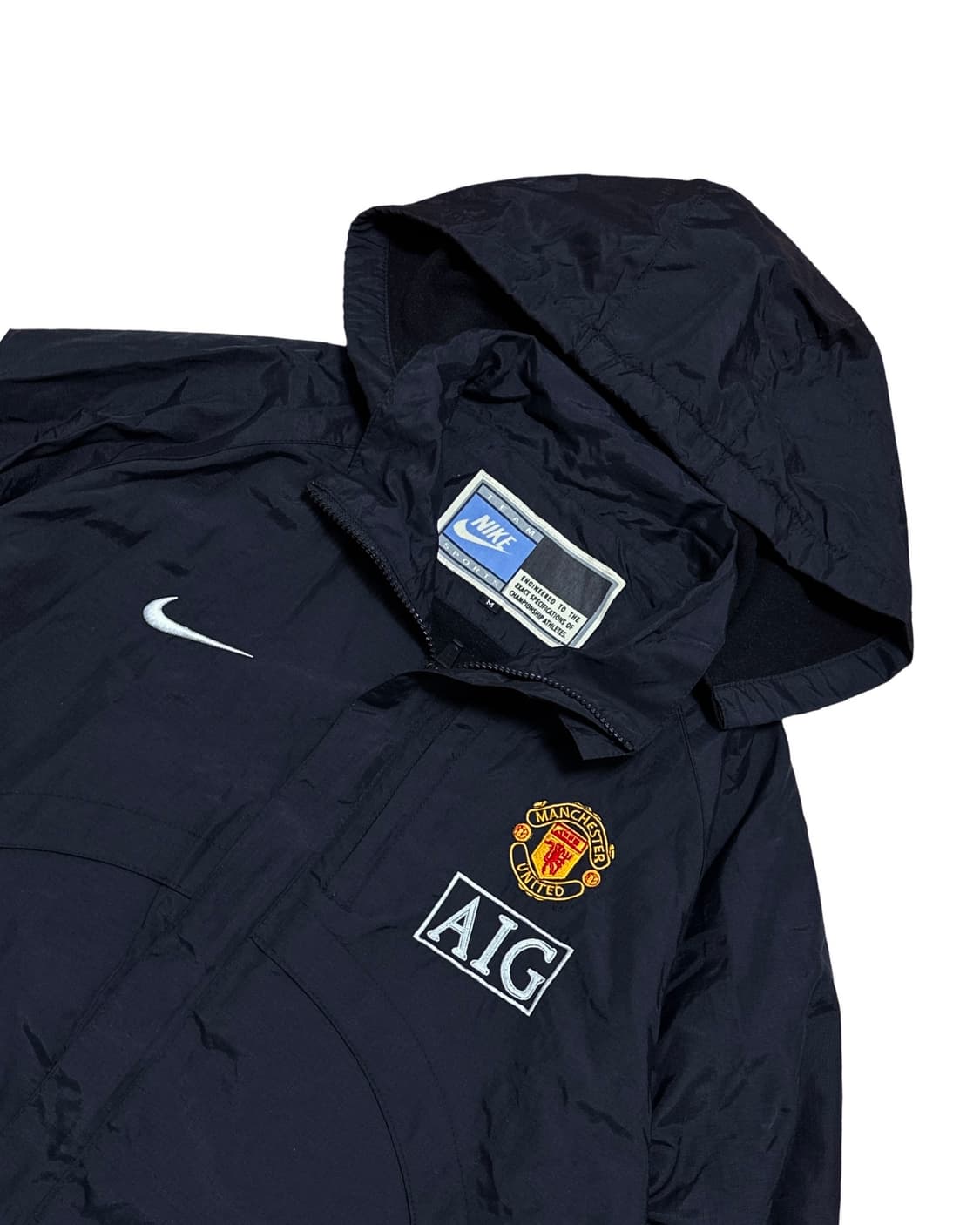 나이키 맨유 블랙 바람막이 상품이미지3