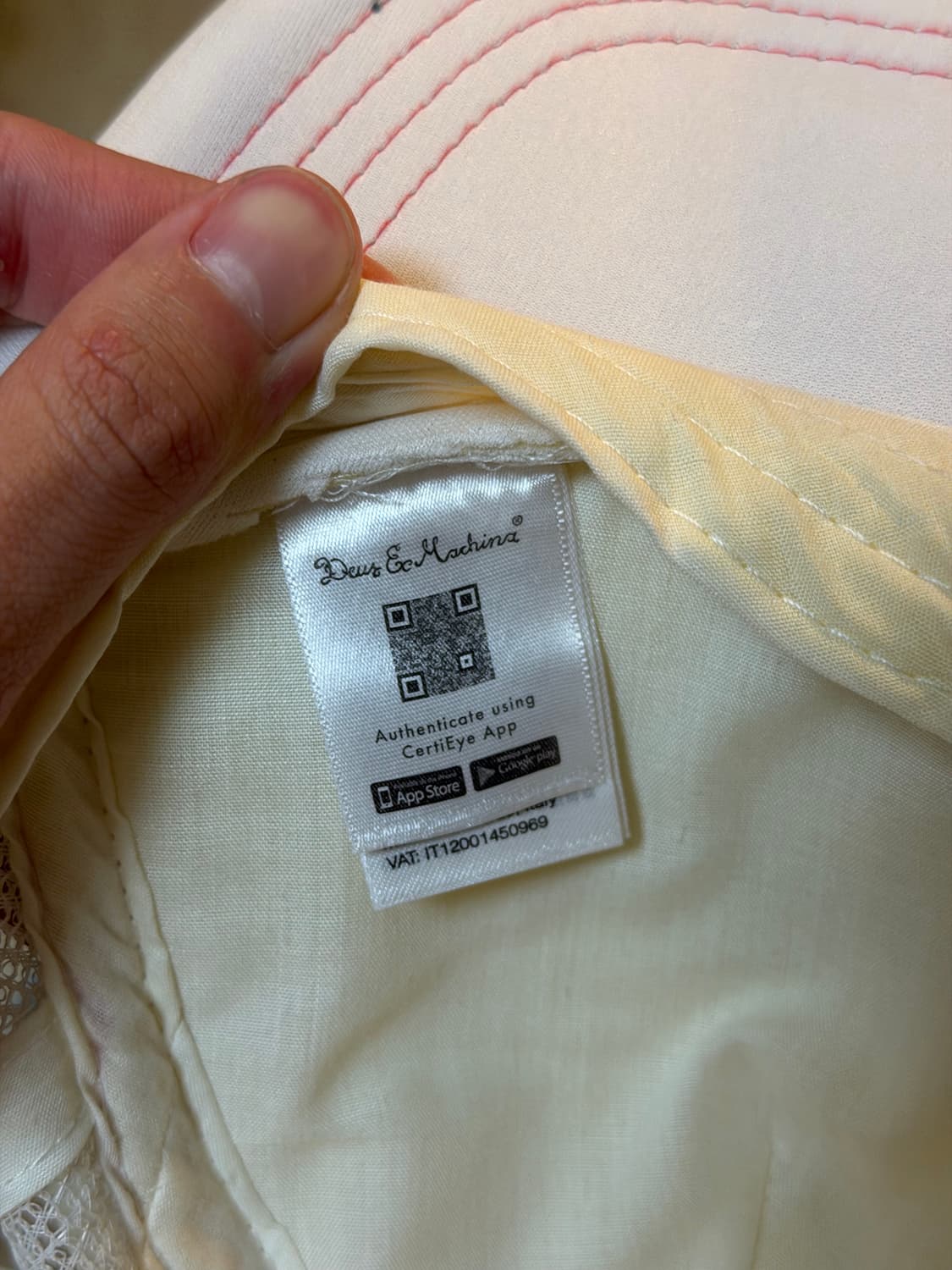 데우스 24ss 트러커캡 화이트 볼캡 상품이미지3