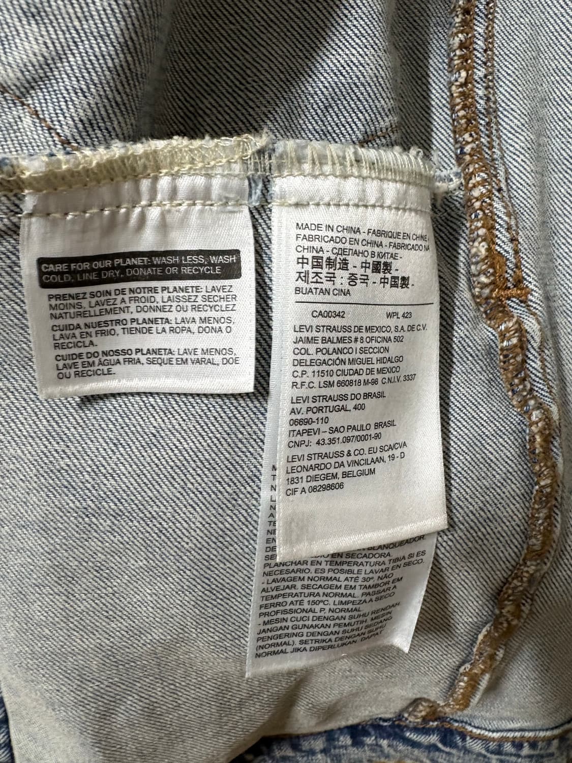 리바이스 청자켓 상품이미지3