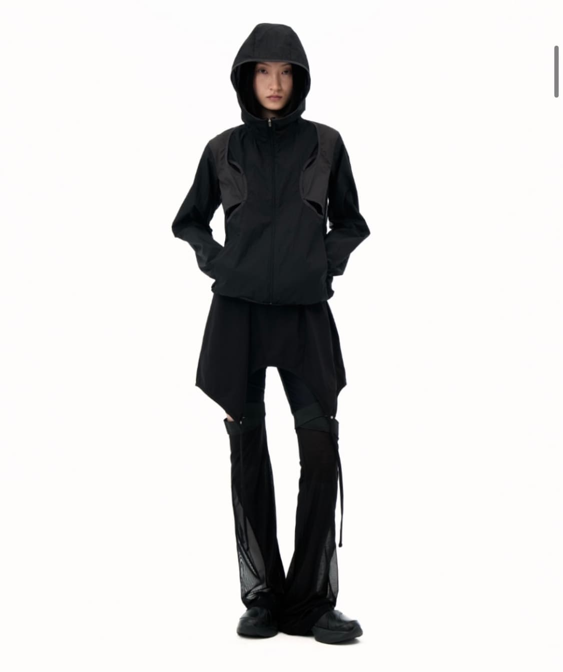 오호스 Seprate Biker Shorts / black 상품이미지3