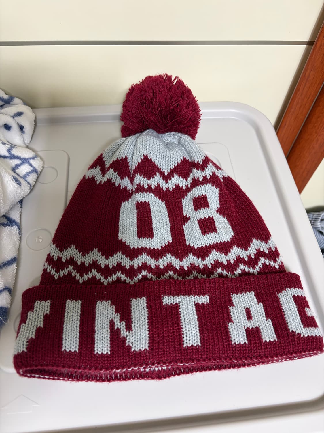 Vintage 방울 비니 상품이미지1