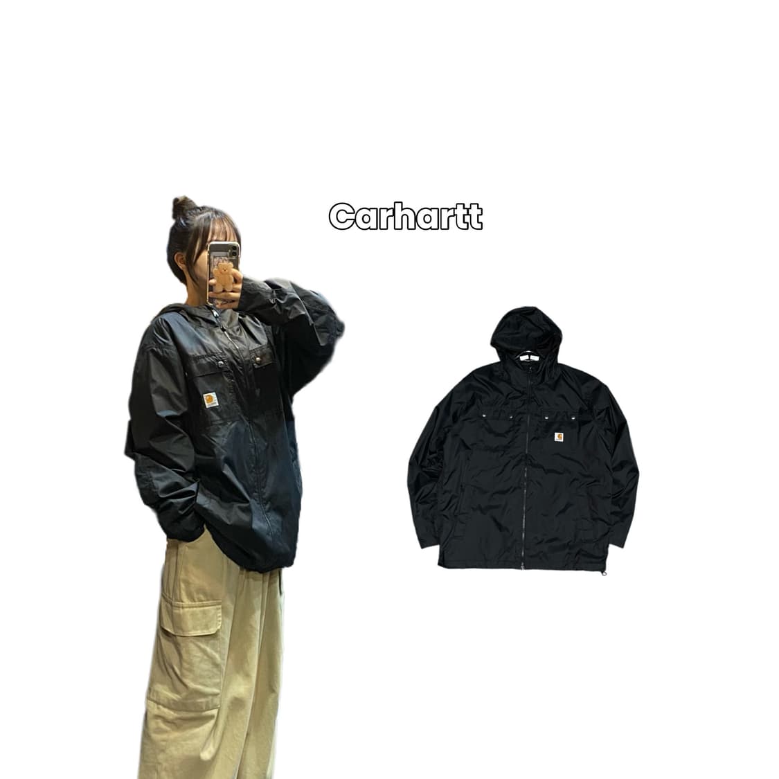 칼하트 투포켓 나일론 바람막이 L 상품이미지1