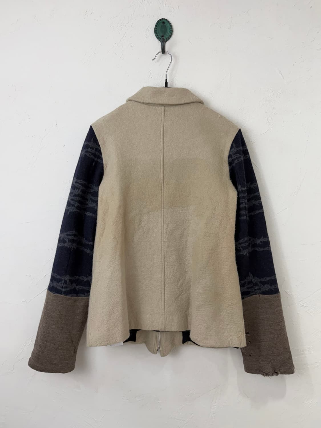 언더커버 96AW 와이어기 축융울 자켓 상품이미지5