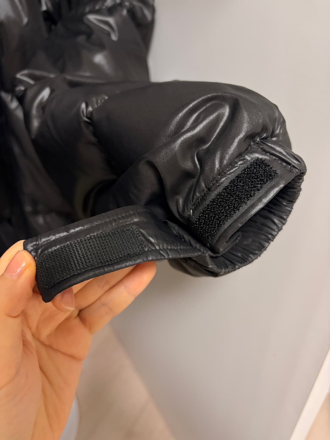 에스이오 오버사이즈 푸퍼 자켓 블랙 상품이미지8