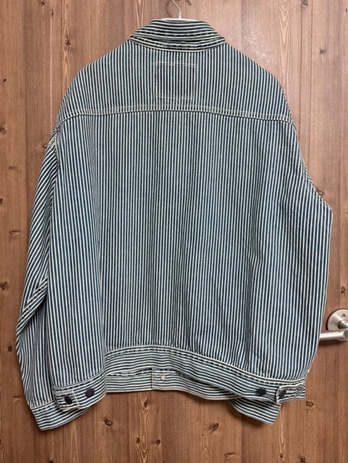 리바이스 워크웨어 선라이즈 트러커자켓 판매합니다. [스트라이프/L] 상품이미지2