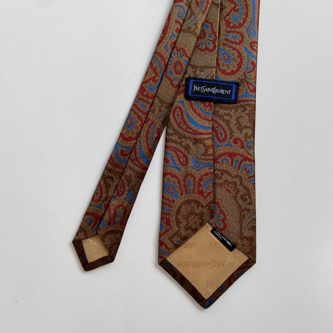 입생로랑(YSL) 페이즐리 명품 정품 넥타이 상품이미지2