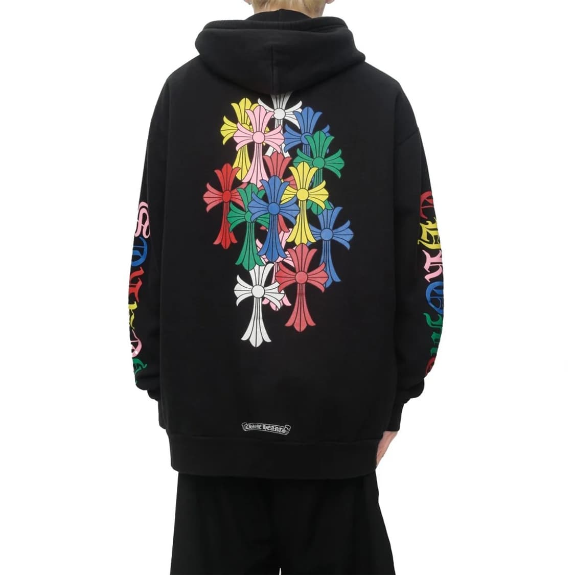 (A/XXL) / 크롬하츠 멀티컬러 블랙 후드집업 상품이미지10