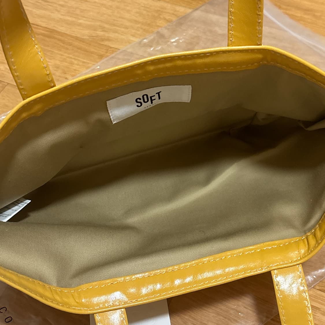 소프트서울 마켓백 옐로우 (1회착) 상품이미지5