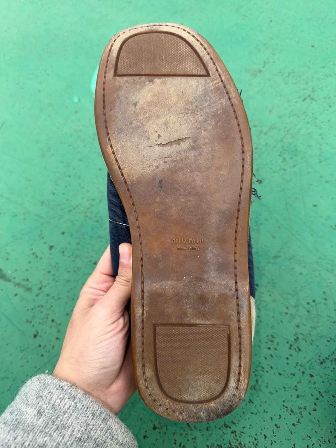 90s miumiu 컨버스 더비 상품이미지7