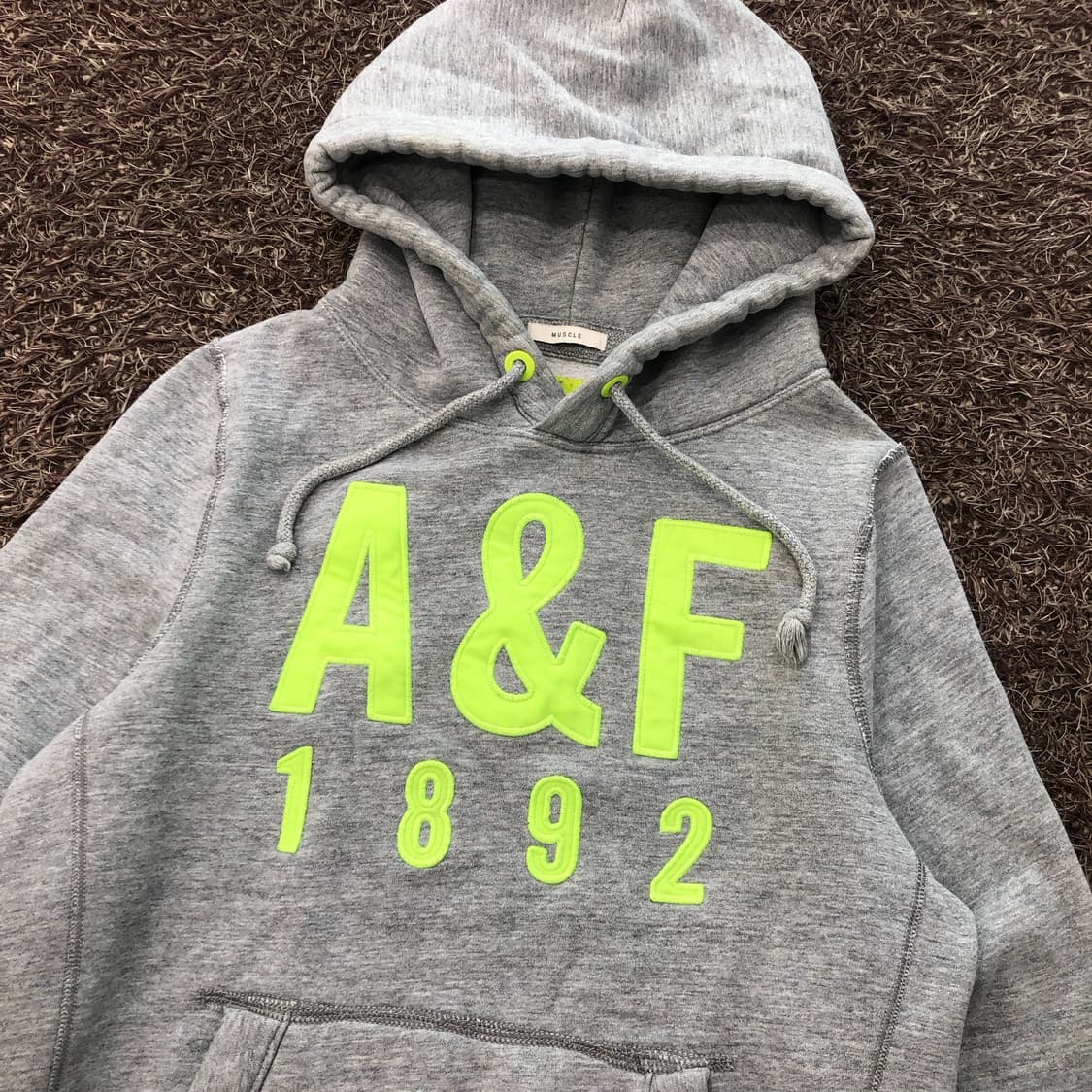 아베크롬비 그레이 후드티 상품이미지2