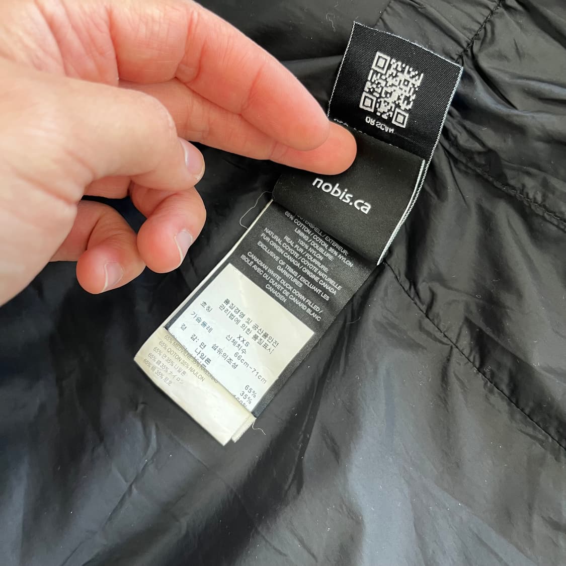 노비스 아바 패딩점퍼 XXS 상품이미지8