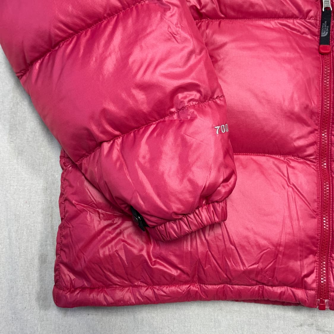 노스페이스 700 레드 눕시 패딩 105 상품이미지3
