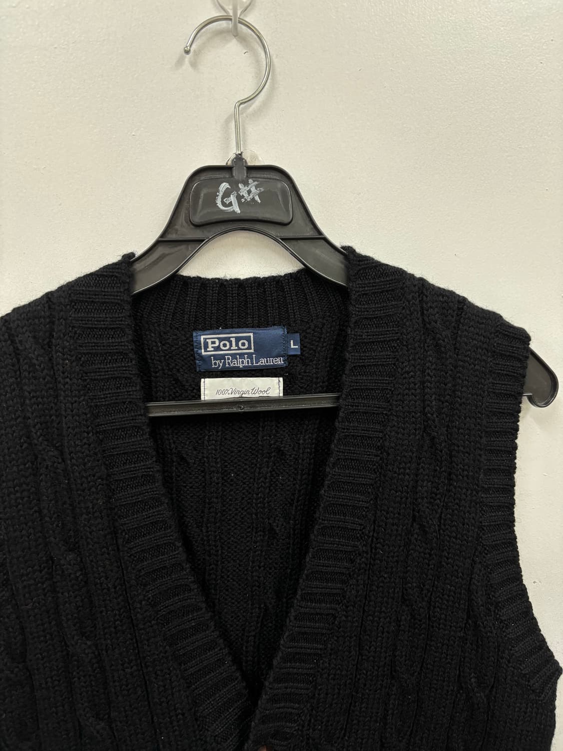 폴로랄프로렌 케이블 니트 베스트 상품이미지3