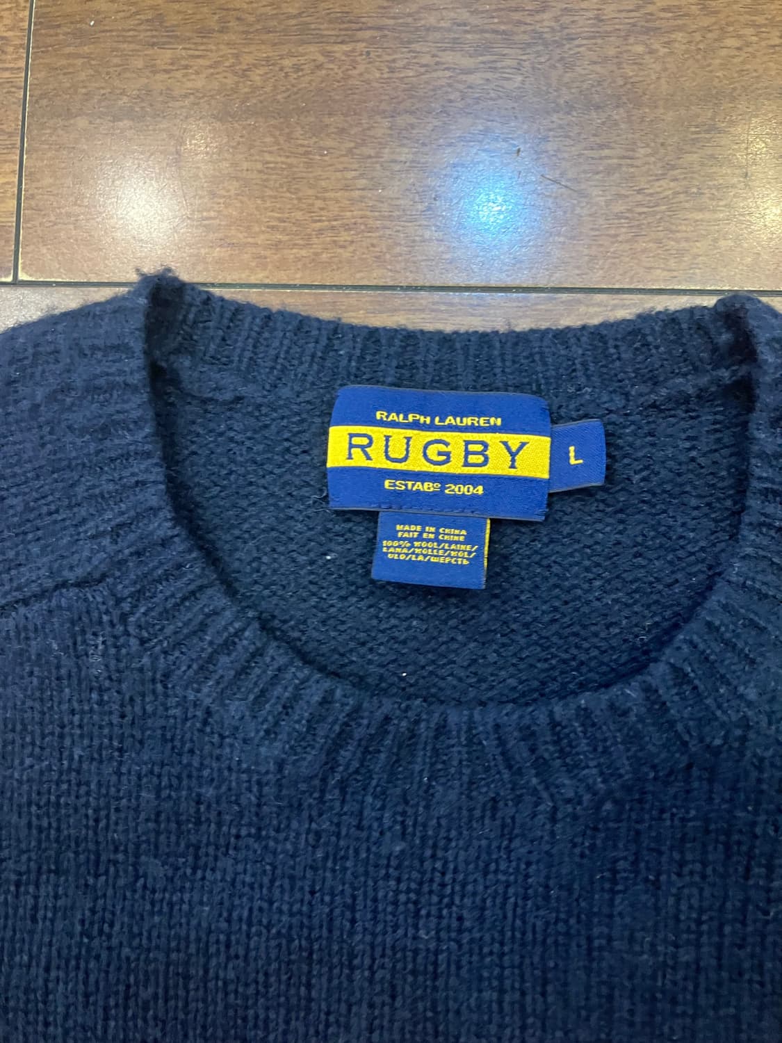 폴로랄프로렌 럭비니트 L 상품이미지2
