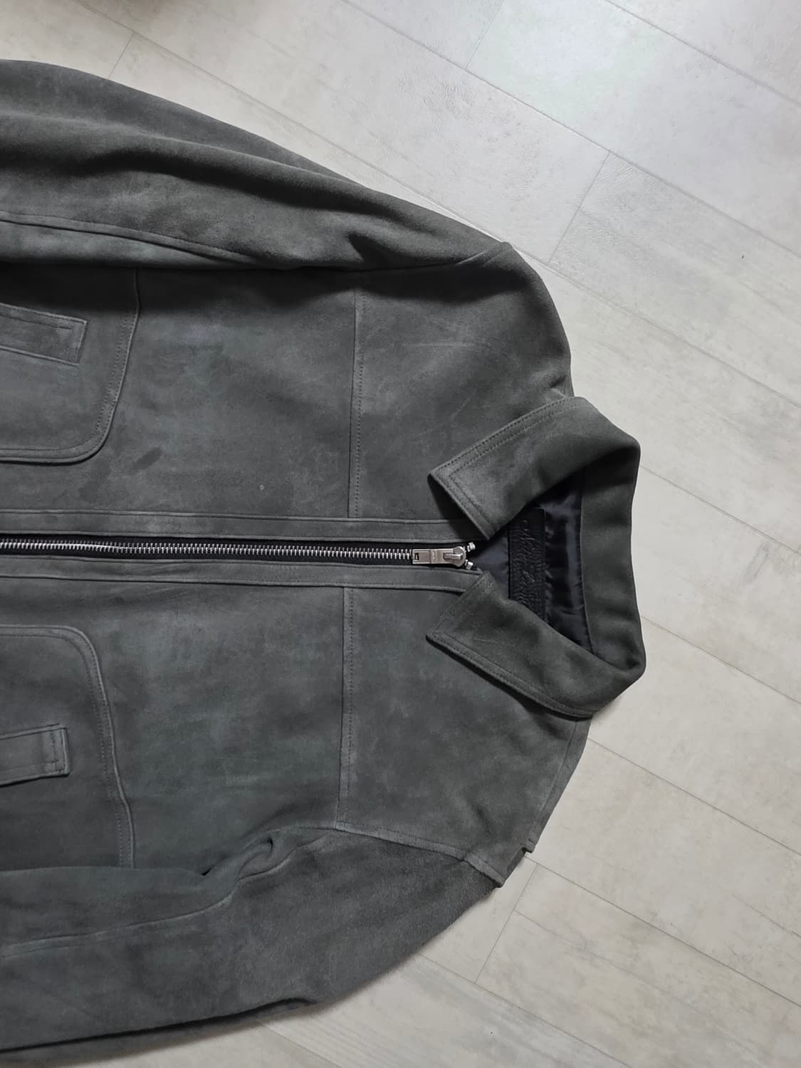 느와르라르메스 스탠다드 스웨이드 자켓 46 상품이미지3