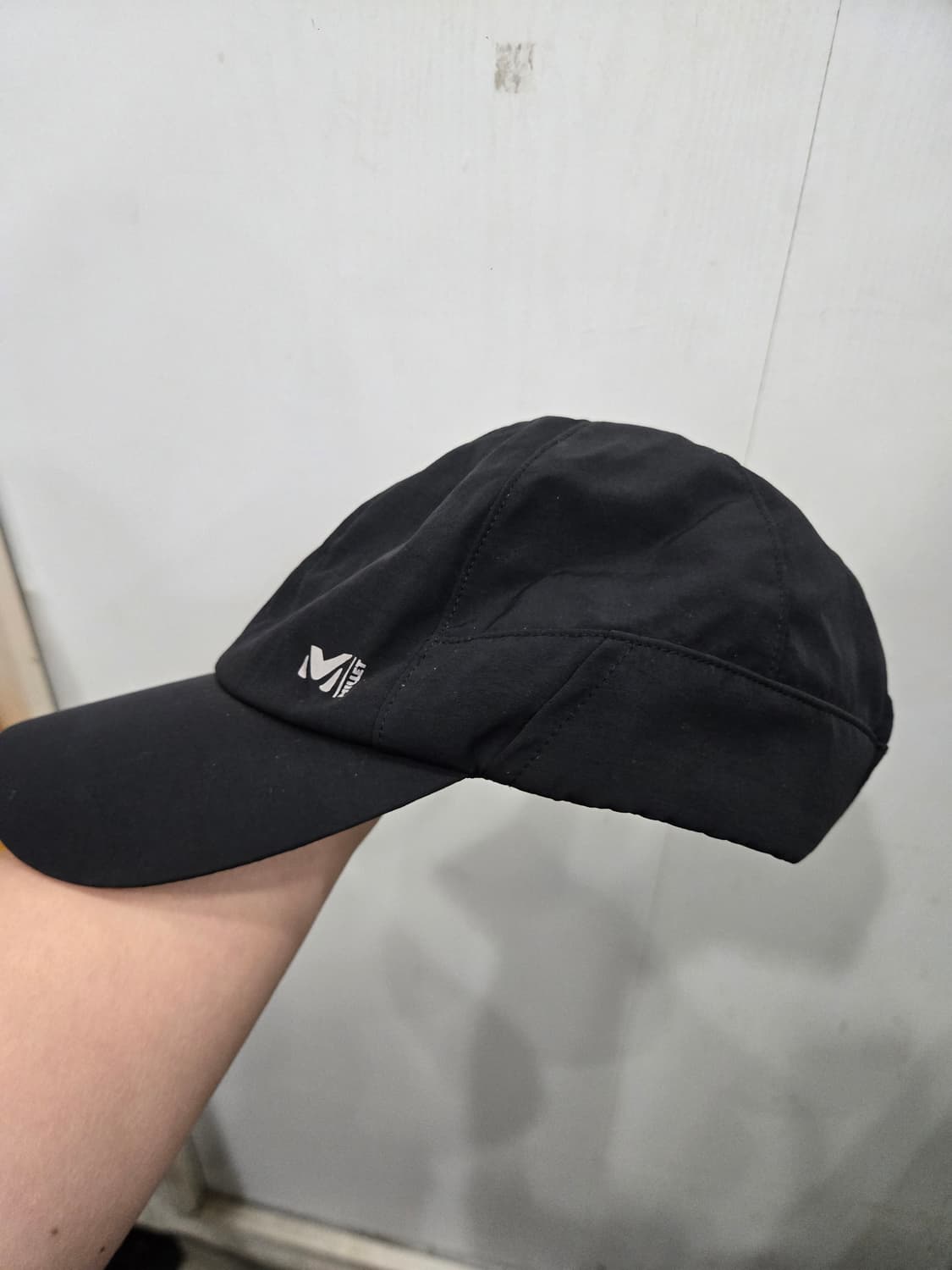 사이즈58 )) MILLET 밀레 볼캡 모자! 블랙 색상~ 상품이미지2