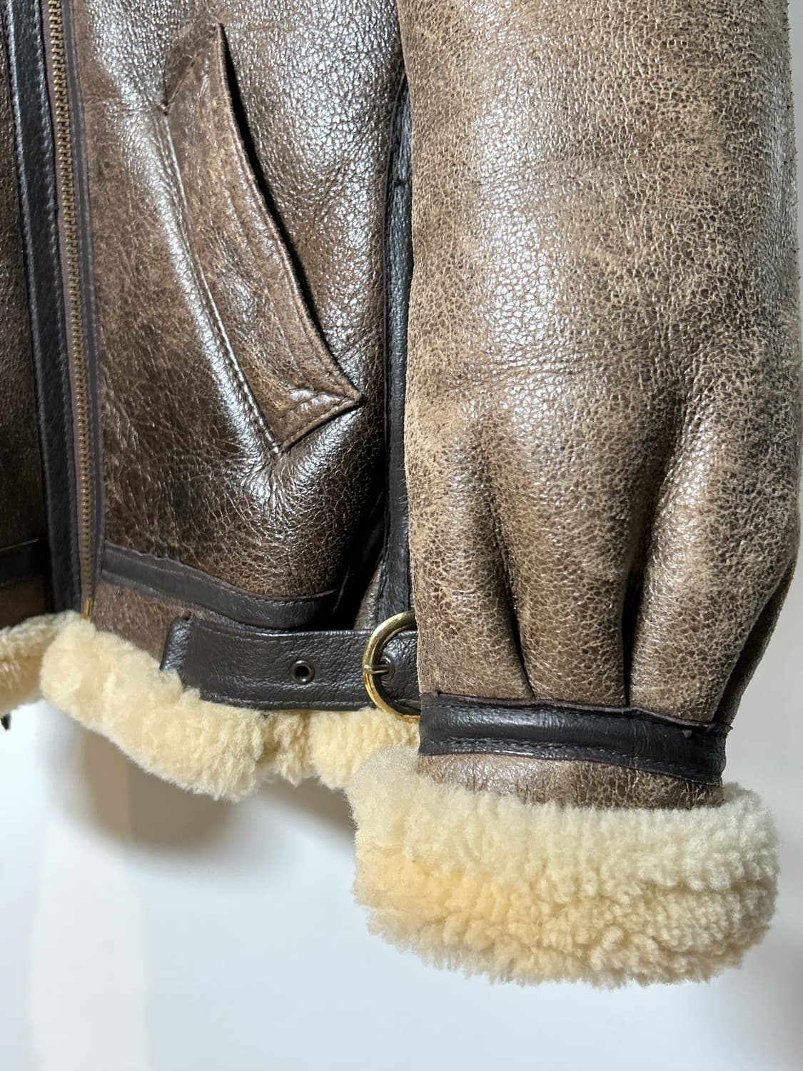 Schott B-3 Leather Mustang Jacket 상품이미지3