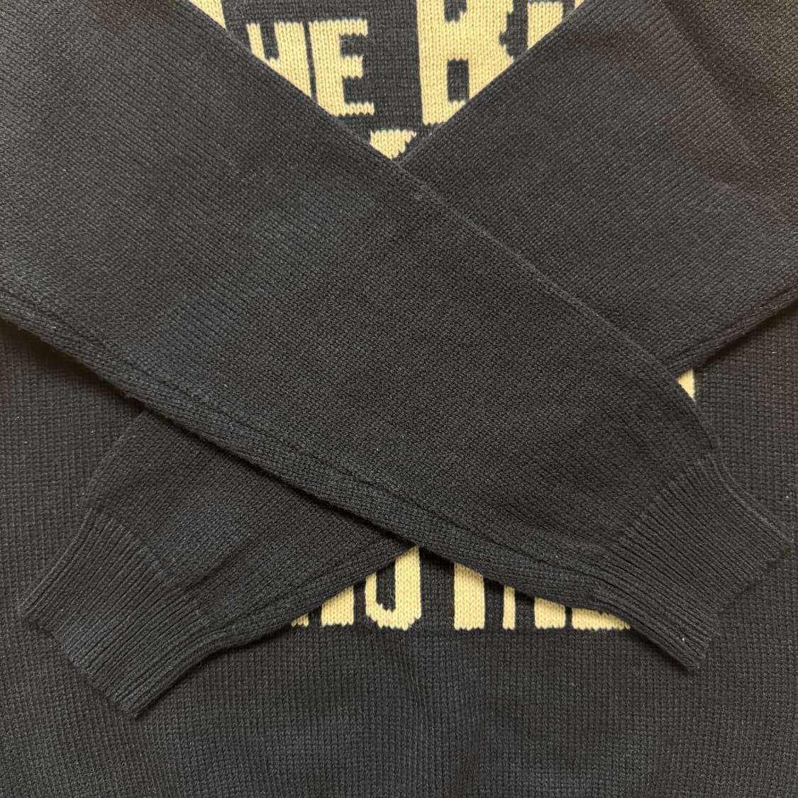 (M) 테켓 니트 네이비 teket big knit navy 상품이미지4